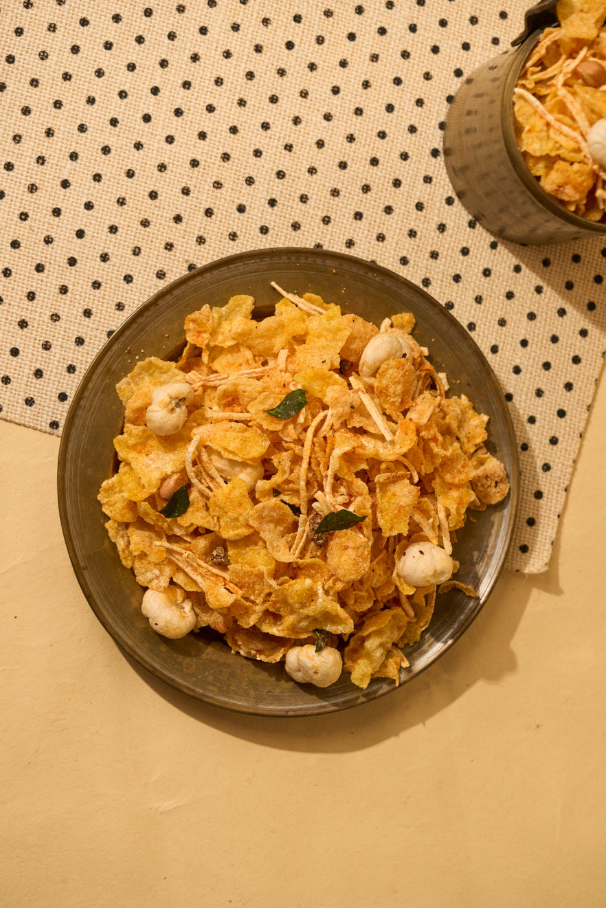 Corn Chevda & Patato Chips